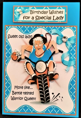 8x8 The warrior Queen mini kit by Margarette Blakeborough