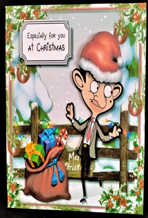 Mr Bean Christmas by Margarette Blakeborough