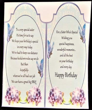 Stunning Hydrangea - Shaped Card Front with Step-by-Step by Margarette Blakeborough