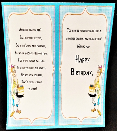 Ten less candles birthday by Margarette Blakeborough