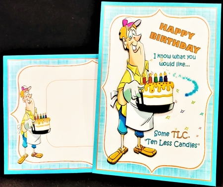 Ten less candles birthday by Margarette Blakeborough