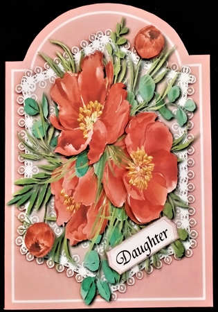 Print, Cut and Fold , Beautiful Wild Roses by Margarette Blakeborough