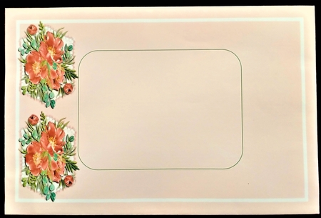 Print, Cut and Fold , Beautiful Wild Roses by Margarette Blakeborough