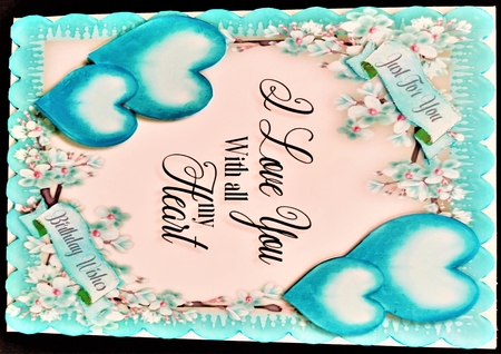 With All My Love , Blue by Margarette Blakeborough