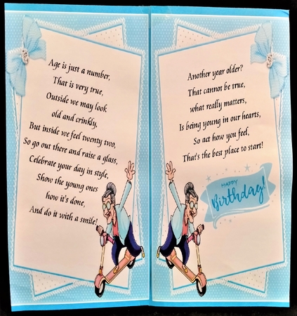 8x8 Sally grows old gracefully mini kit by Margarette Blakeborough