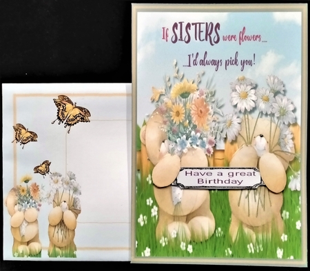 If Sisters were flowers.....Id always pick you!! by Margarette Blakeborough