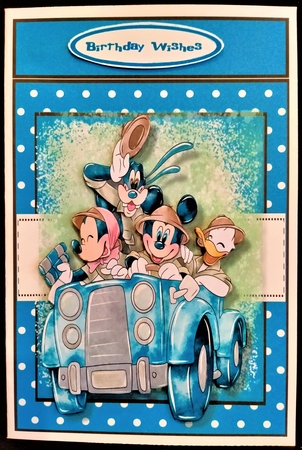8x8 Mickts Safari Gang by Margarette Blakeborough