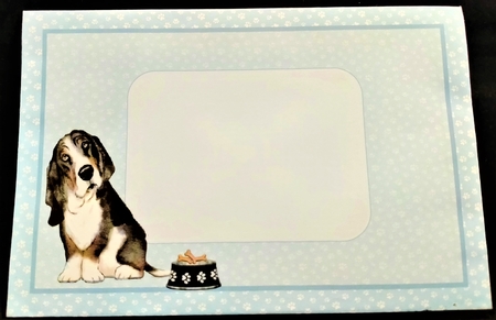 A Dog Is A Friend Basset Hound-1 by Margarette Blakeborough