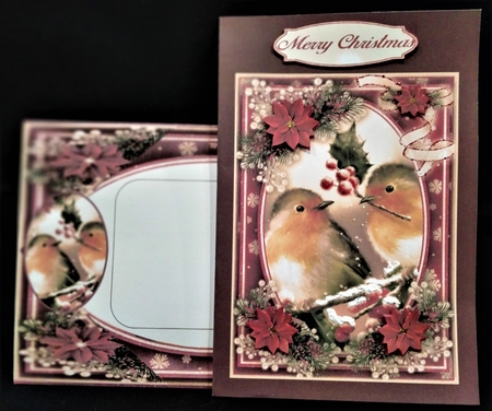 Winter Robins 5X7  Mini Kit #1 by Margarette Blakeborough