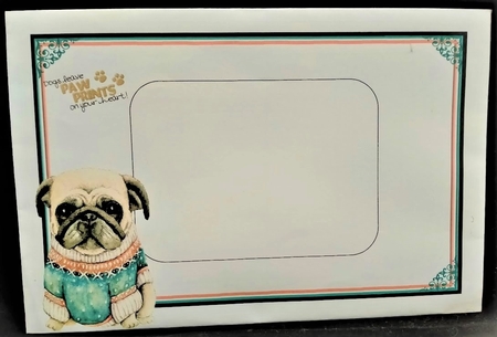 The Card Shop (Dog) by Margarette Blakeborough