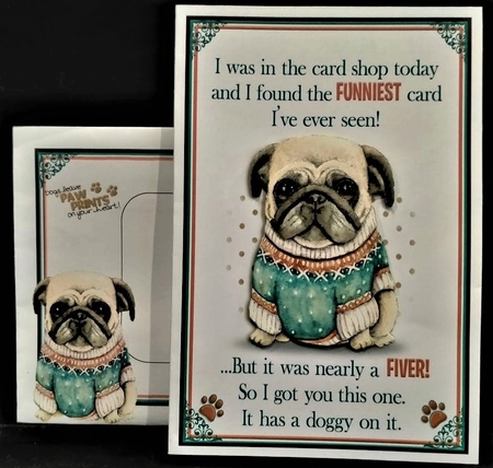 The Card Shop (Dog) by Margarette Blakeborough