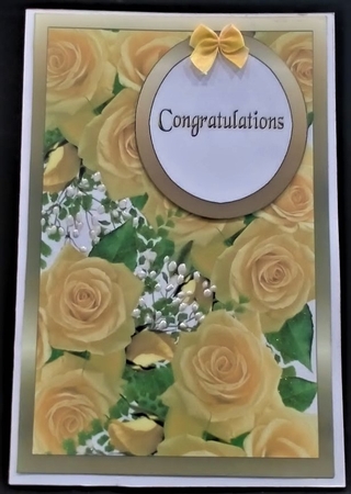 Diagonal pop-out 50th Wedding Anniversary by Margarette Blakeborough