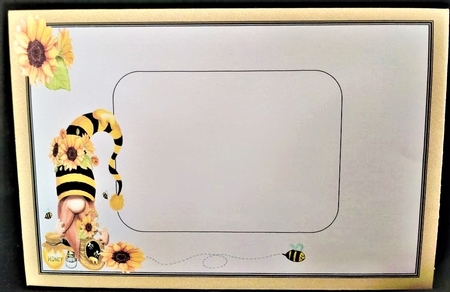 Bee Happy Gnome 02 by Margarette Blakeborough