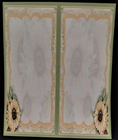8x8 Mini Kit, Sunflowers and Babys Breath by Margarette Blakeborough
