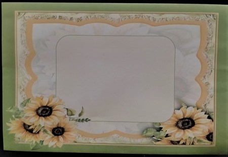 8x8 Mini Kit, Sunflowers and Babys Breath by Margarette Blakeborough