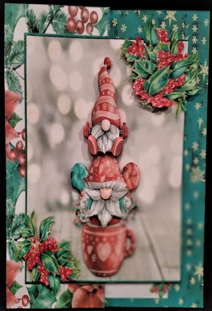 Cute Christmas Gnomes 2 by Margarette Blakeborough