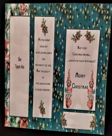 Cute Christmas Gnomes 2 by Margarette Blakeborough