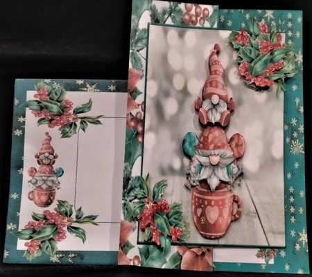 Cute Christmas Gnomes 2 by Margarette Blakeborough
