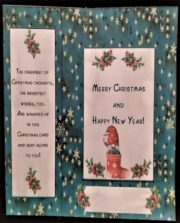 Cute Christmas Gnomes 3 by Margarette Blakeborough