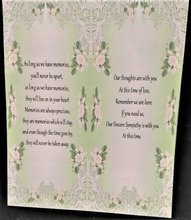 Quick Card Sympathy 7 by Margarette Blakeborough