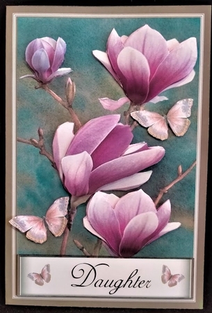 purple magnolia by Margarette Blakeborough