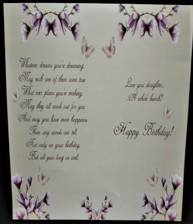 purple magnolia by Margarette Blakeborough