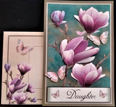purple magnolia by Margarette Blakeborough