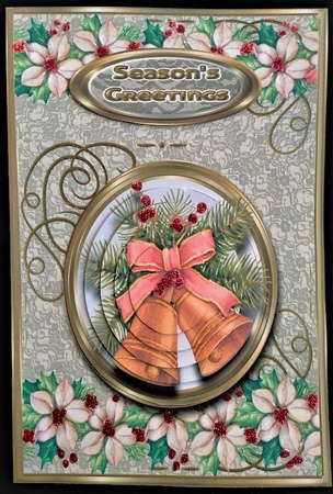 8x8 Christmas Candle Mini Kit - x4 A4 Sheets  by Margarette Blakeborough