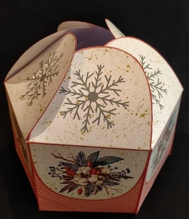 Hexaganol Christmas Box 1 by Margarette Blakeborough