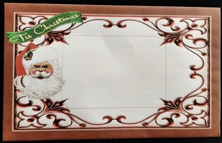 SANTA CLAUS KLAUS KRIS KRINGLE ST. NICK, CHRISTMAS CARD KIT by Margarette Blakeborough