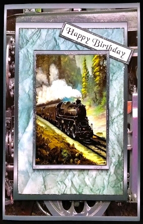 SC Black steam train by Margarette Blakeborough
