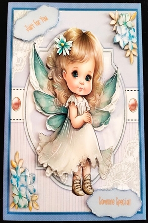8X8  Mini Kit,  Gorgeous Little Angel , 2 by Margarette Blakeborough
