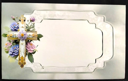 Sympathy Cross Bumper Kit 20 - 10 sheets, Card fronts, decoupage, inserts, and greeting boxes by Margarette Blakeborough