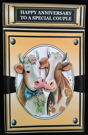 COW COUPLE by Margarette Blakeborough