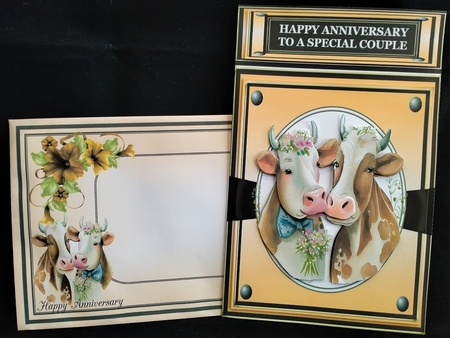 COW COUPLE by Margarette Blakeborough