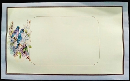 8x8 Mini Kit, Beautiful Birds and Flowers by Margarette Blakeborough