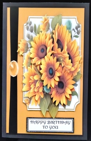 SUNFLOWERS FOR YOU by Margarette Blakeborough