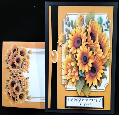 SUNFLOWERS FOR YOU by Margarette Blakeborough