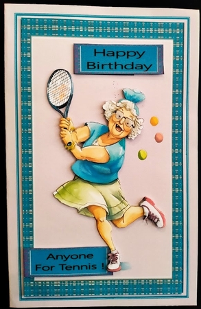 A Funny ladies card by Margarette Blakeborough