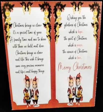 CHRISTMAS MICE by Margarette Blakeborough