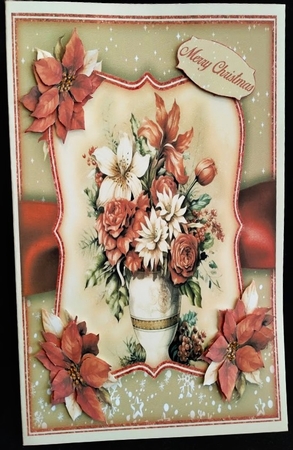 Vintage Christmas Flowers Mini Kit   by Margarette Blakeborough