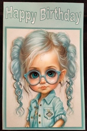 Little Girl Blue by Margarette Blakeborough
