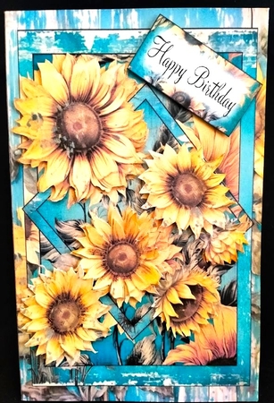 Sunflowers by Margarette Blakeborough
