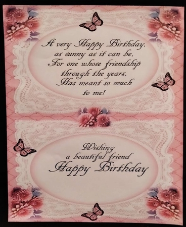 All Occasions Dahlia Flowers 7 x 7 Shaped Card by Margarette Blakeborough