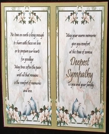 Sympathy Doves by Margarette Blakeborough