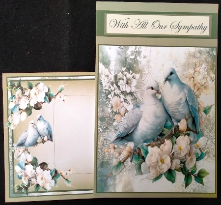Sympathy Doves by Margarette Blakeborough