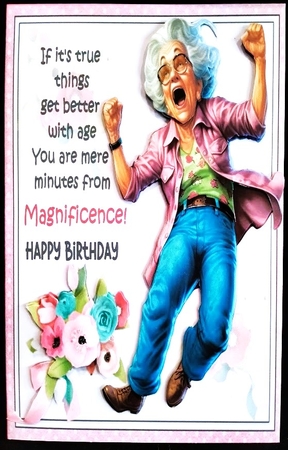 7x7 Magnificent birthday wishes choice of two mini kit by Margarette Blakeborough