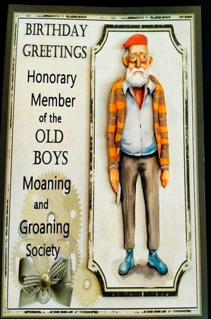7x7 Old boys club choice of four mini kit by Margarette Blakeborough