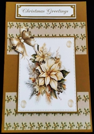 Gold Poinsettia by Margarette Blakeborough