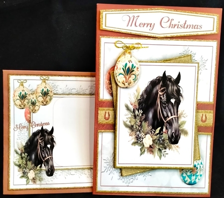 Christmas Horses - Kit 5 by Margarette Blakeborough